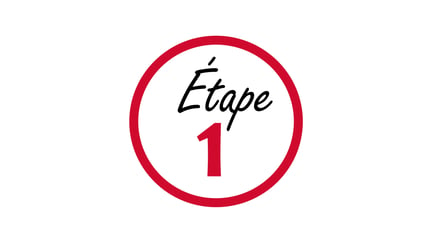 Étape 1