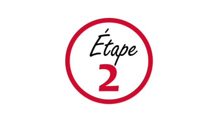 Étape 2