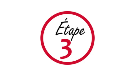 Étape 3