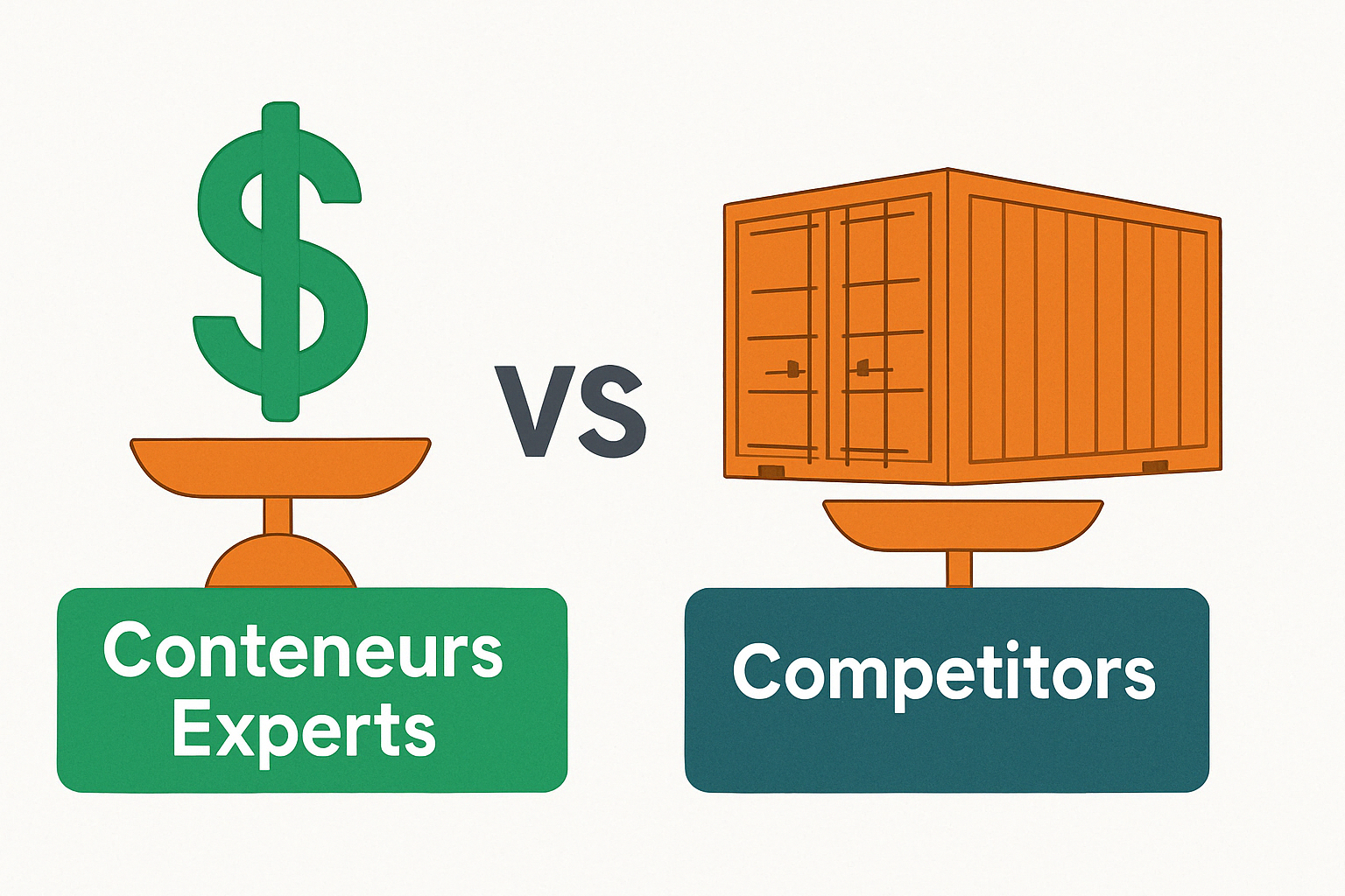 Where Do Conteneurs Experts' Prices Fall — and Why?