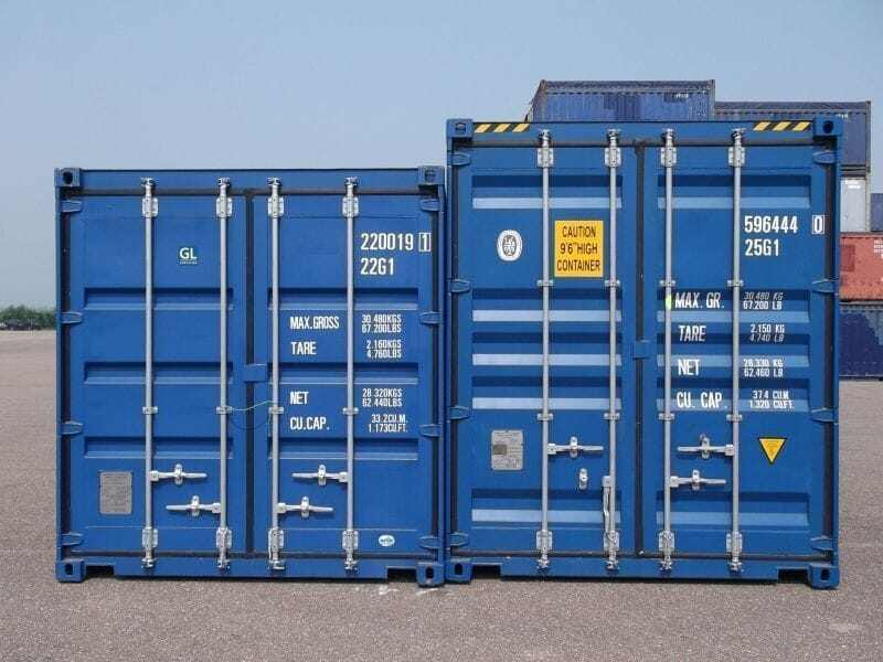 Standard shipping container vs. High Cube container ?