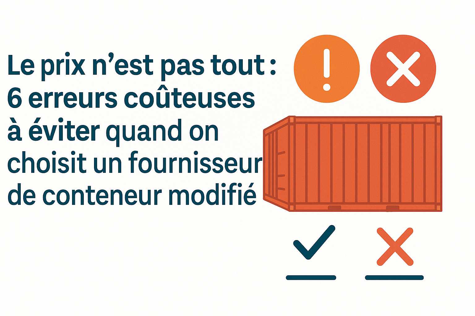 Le prix n’est pas tout : 6 erreurs coûteuses à éviter