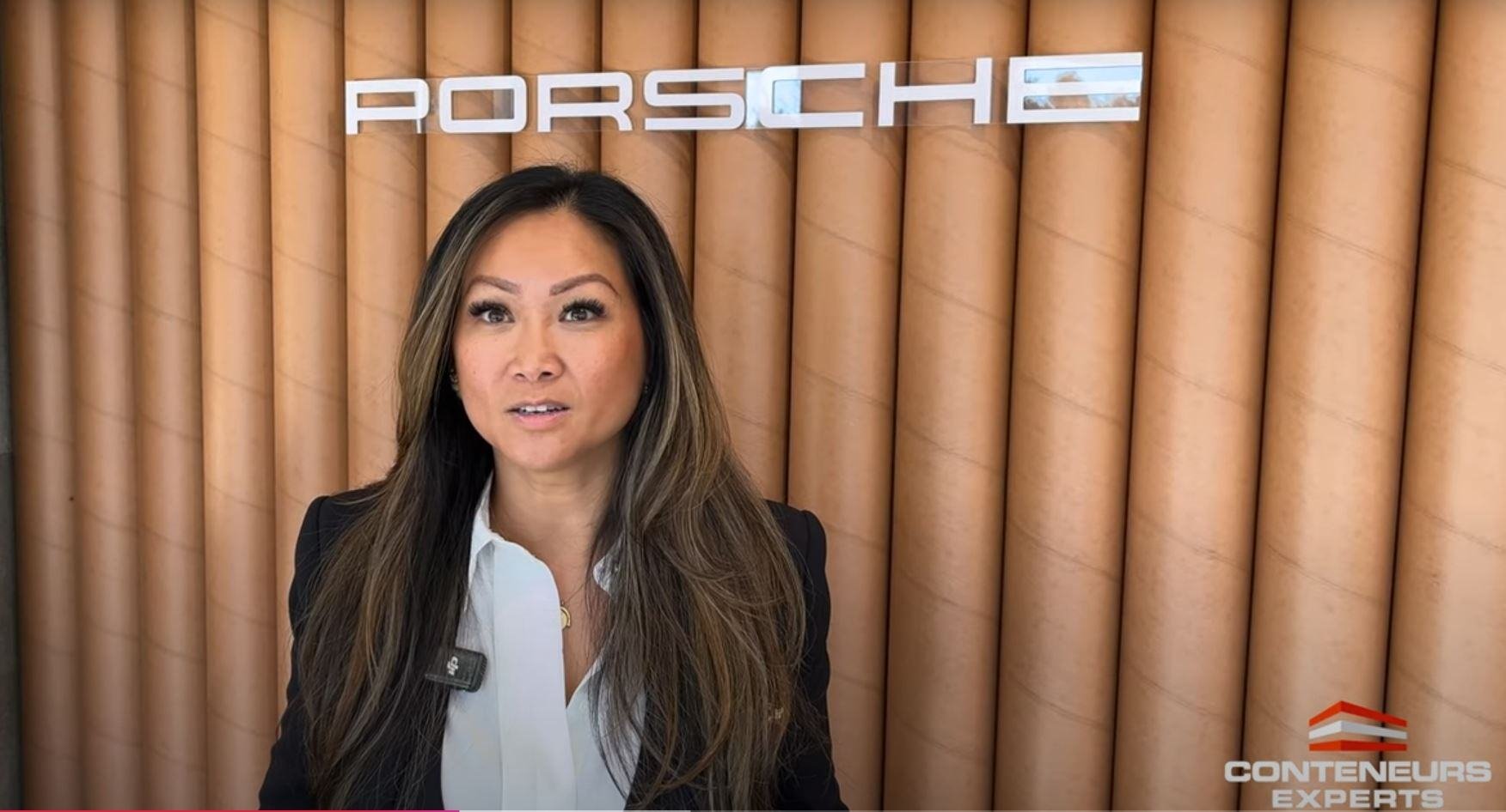 Boutique Éphémère - Porsche : Utilisation Innovante des Conteneurs