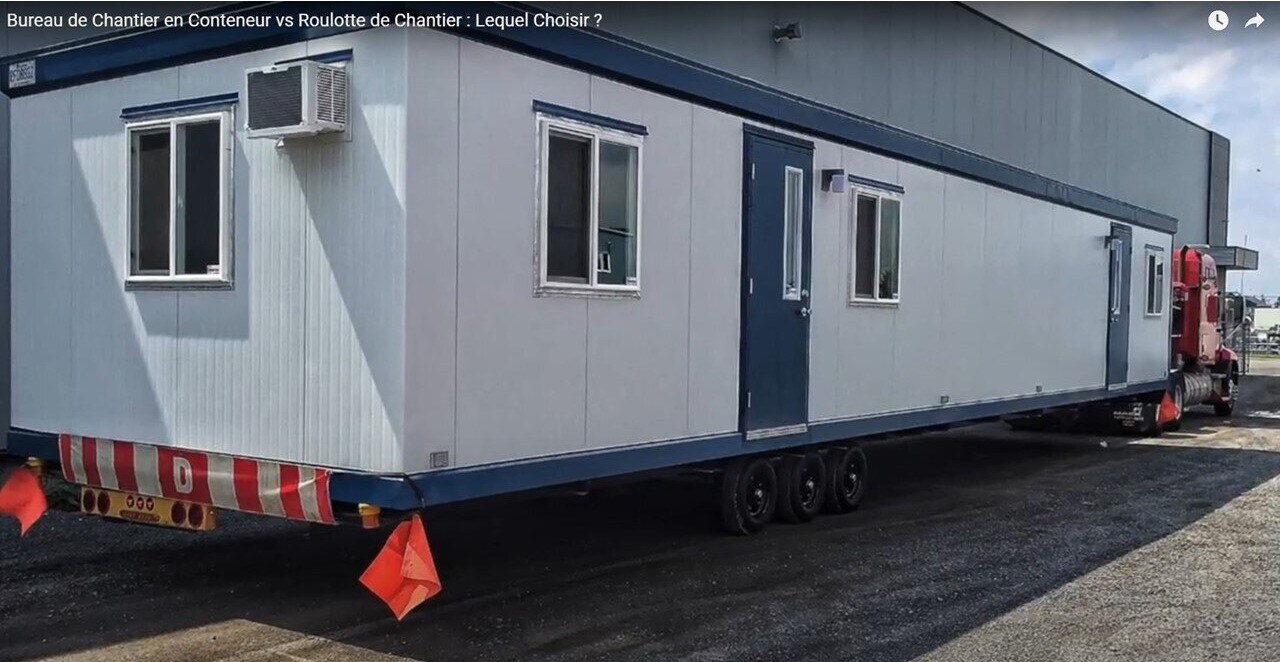 Site Office: Container or Roulotte? The Ultimate Guide to Choosing.