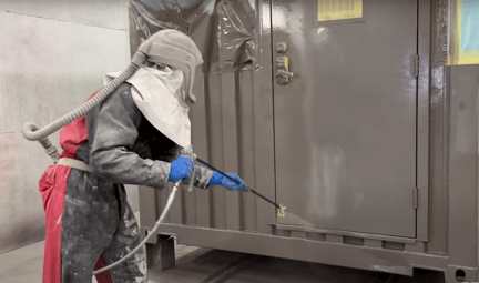 Salle de Peinture_Conteneurs Experts_conteneur_maritime_paintshop